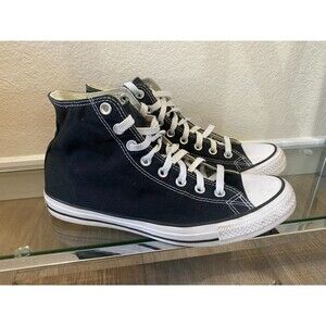 Converse CHUCK TAYLOR All Star Black Hi TOP sneakers M9160 Mens 9.5 Womens 11.5